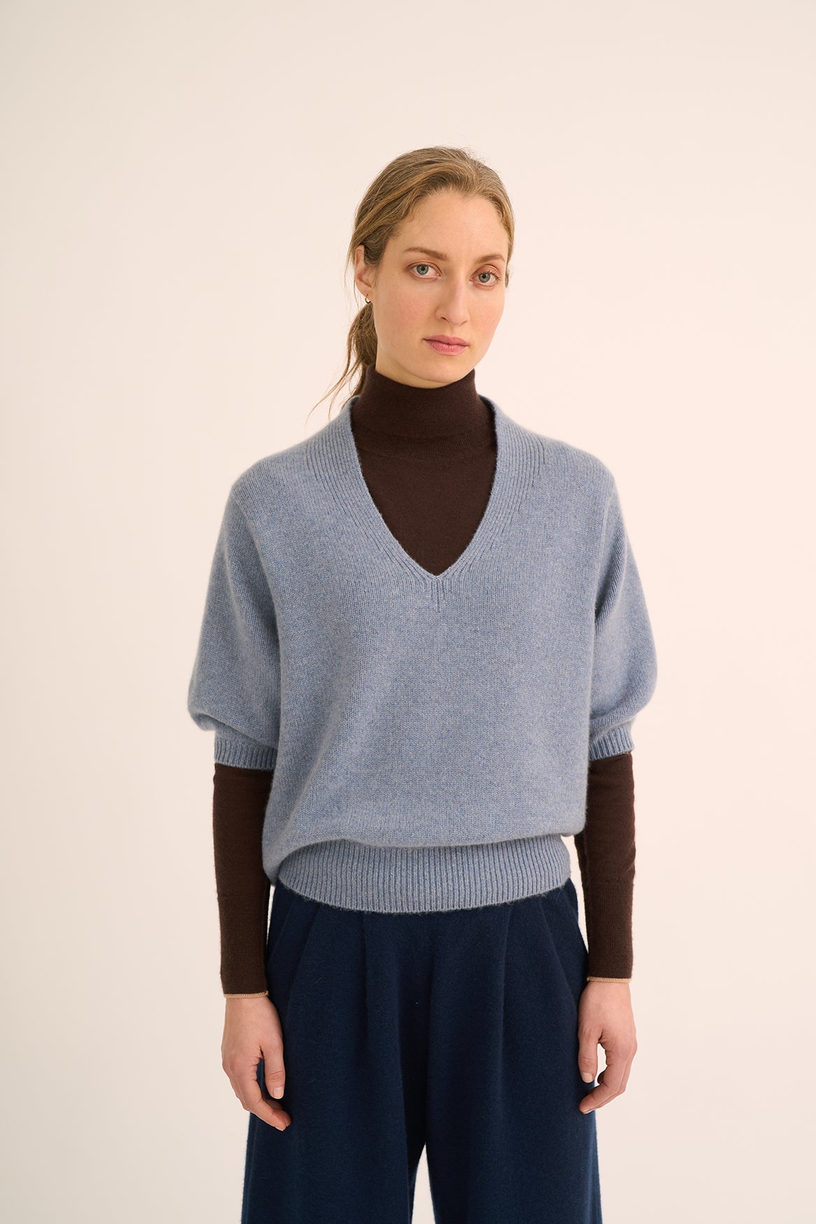 510 Sweater with pointelle detailing