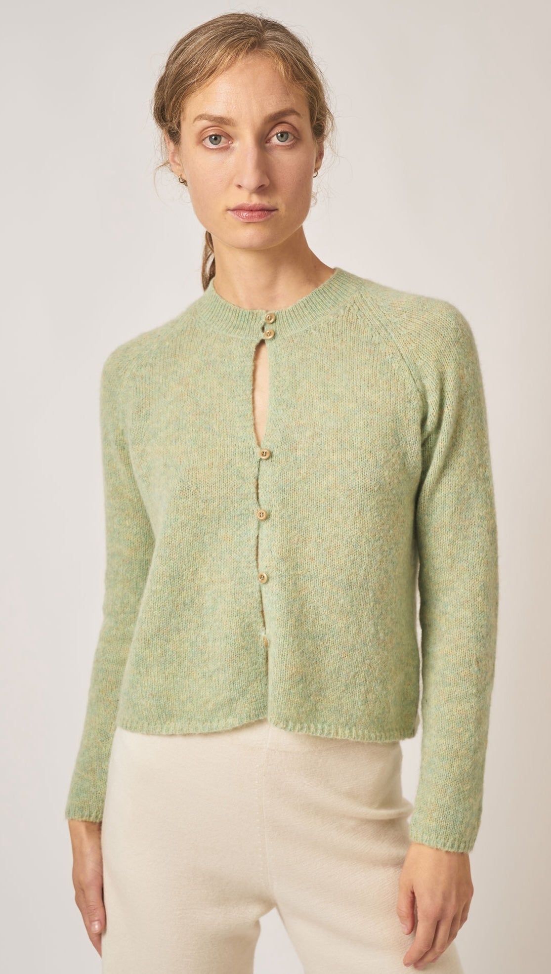 Lofty Rouleau Cashmere Cardigan