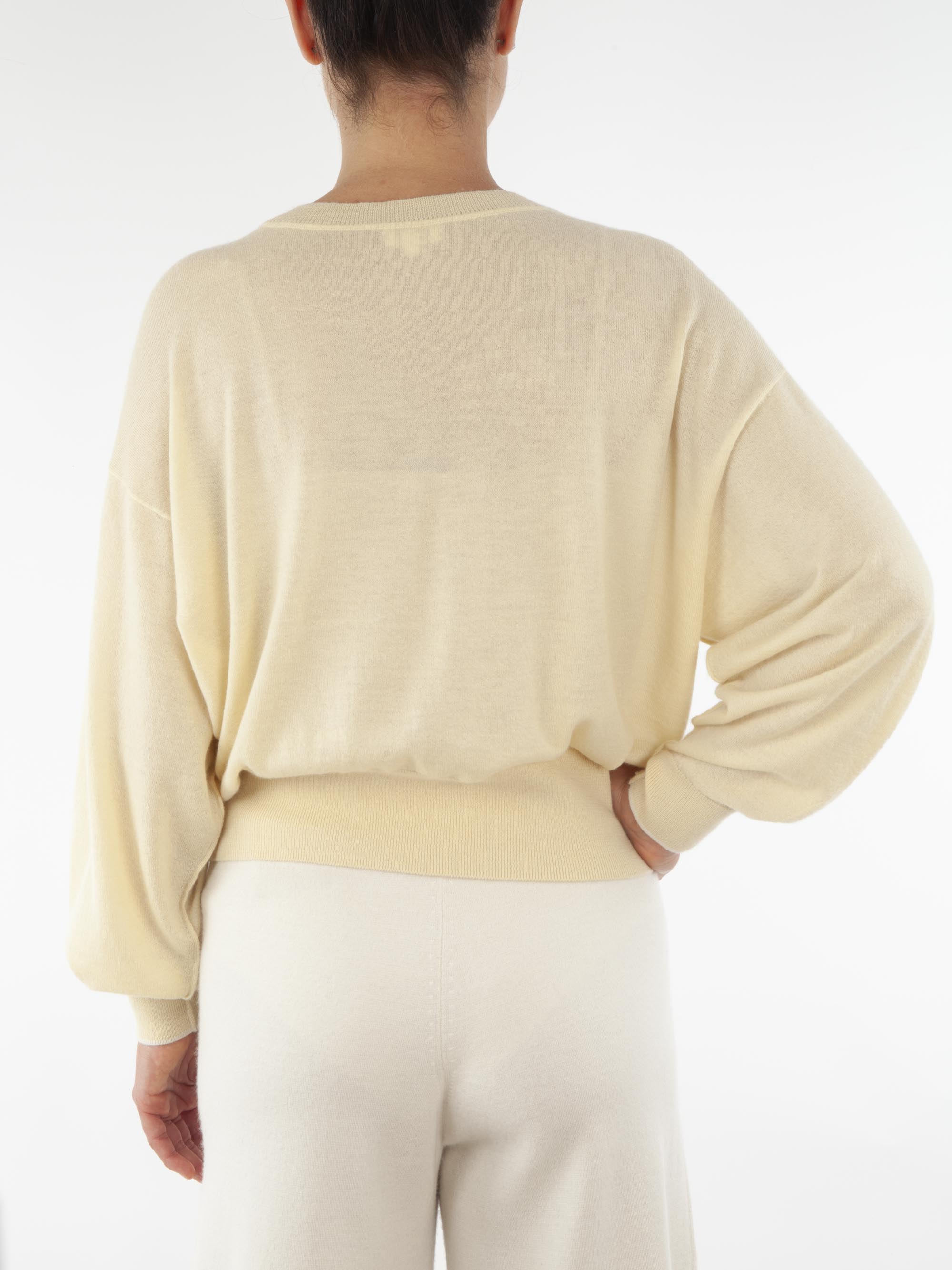 Wide Sleeve Cashmere Sweater