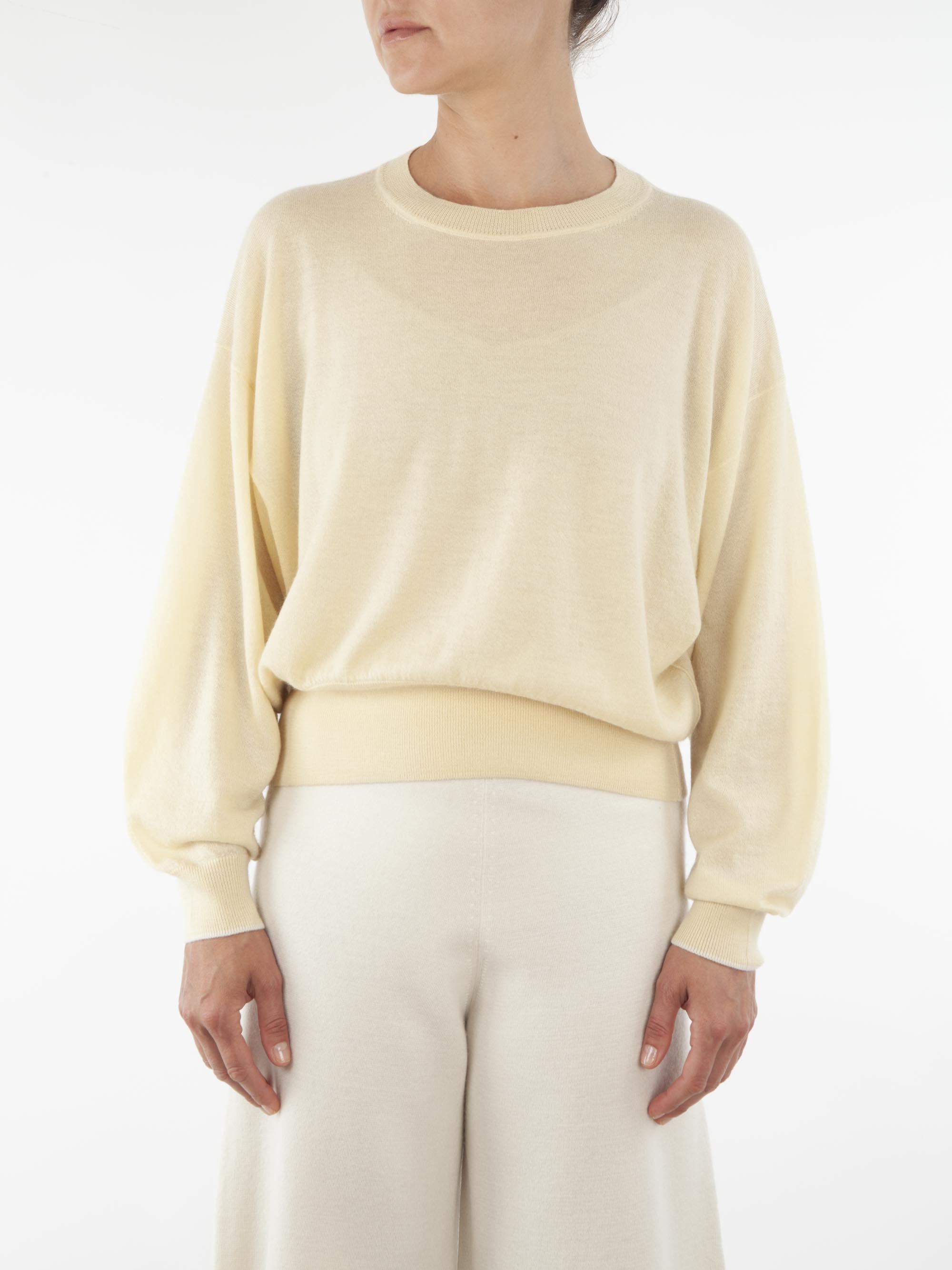 Wide Sleeve Cashmere Sweater