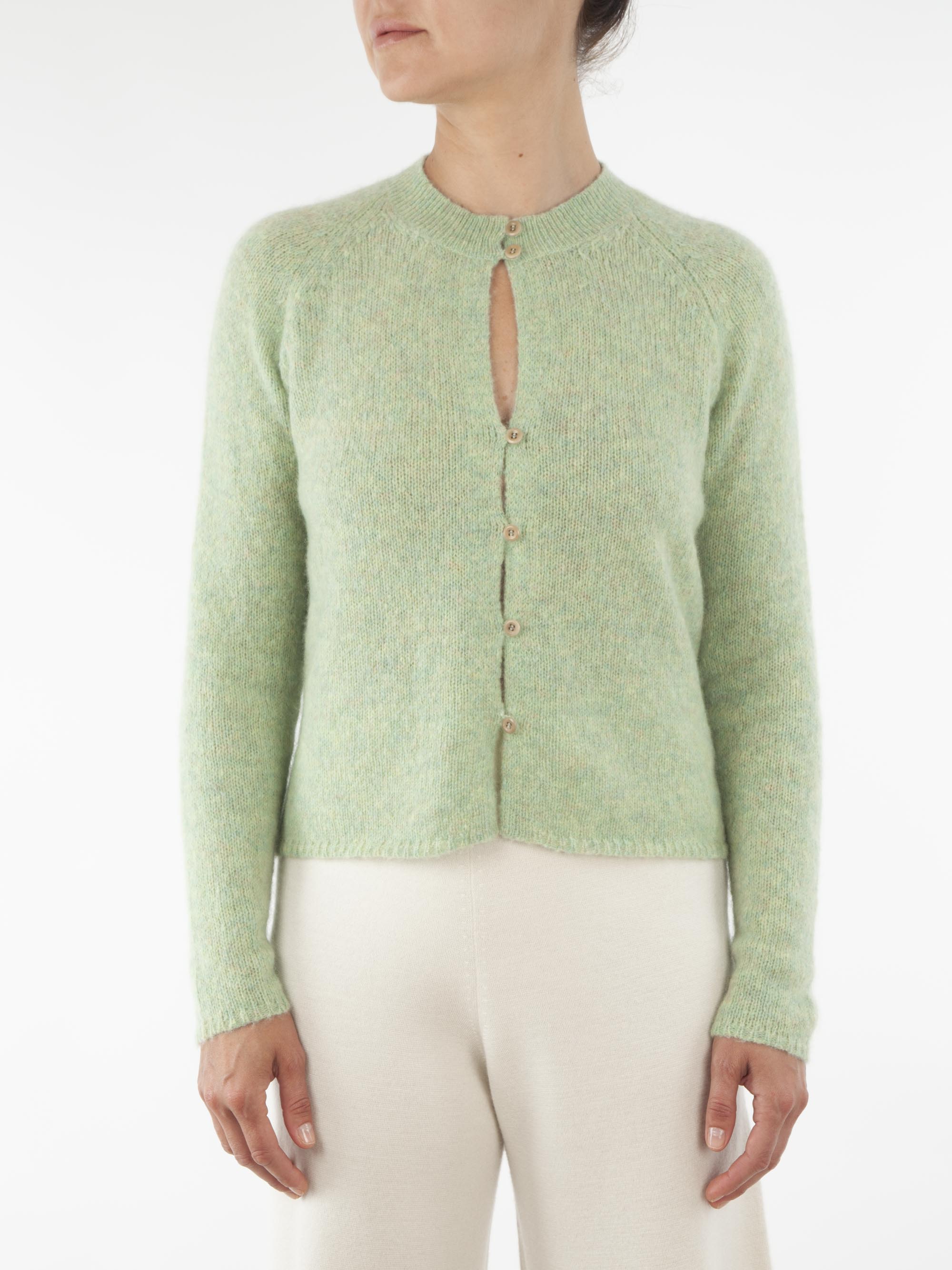 Lofty Rouleau Cashmere Cardigan