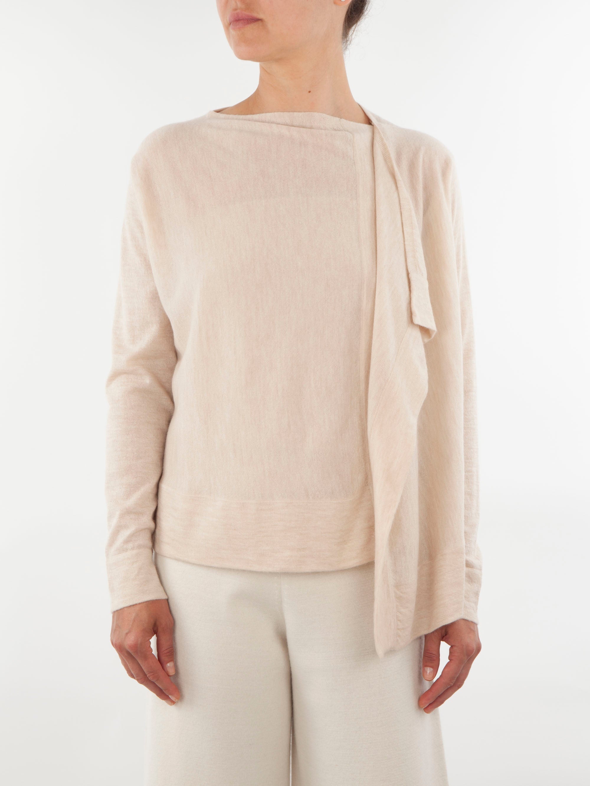 Drape Front Cardigan