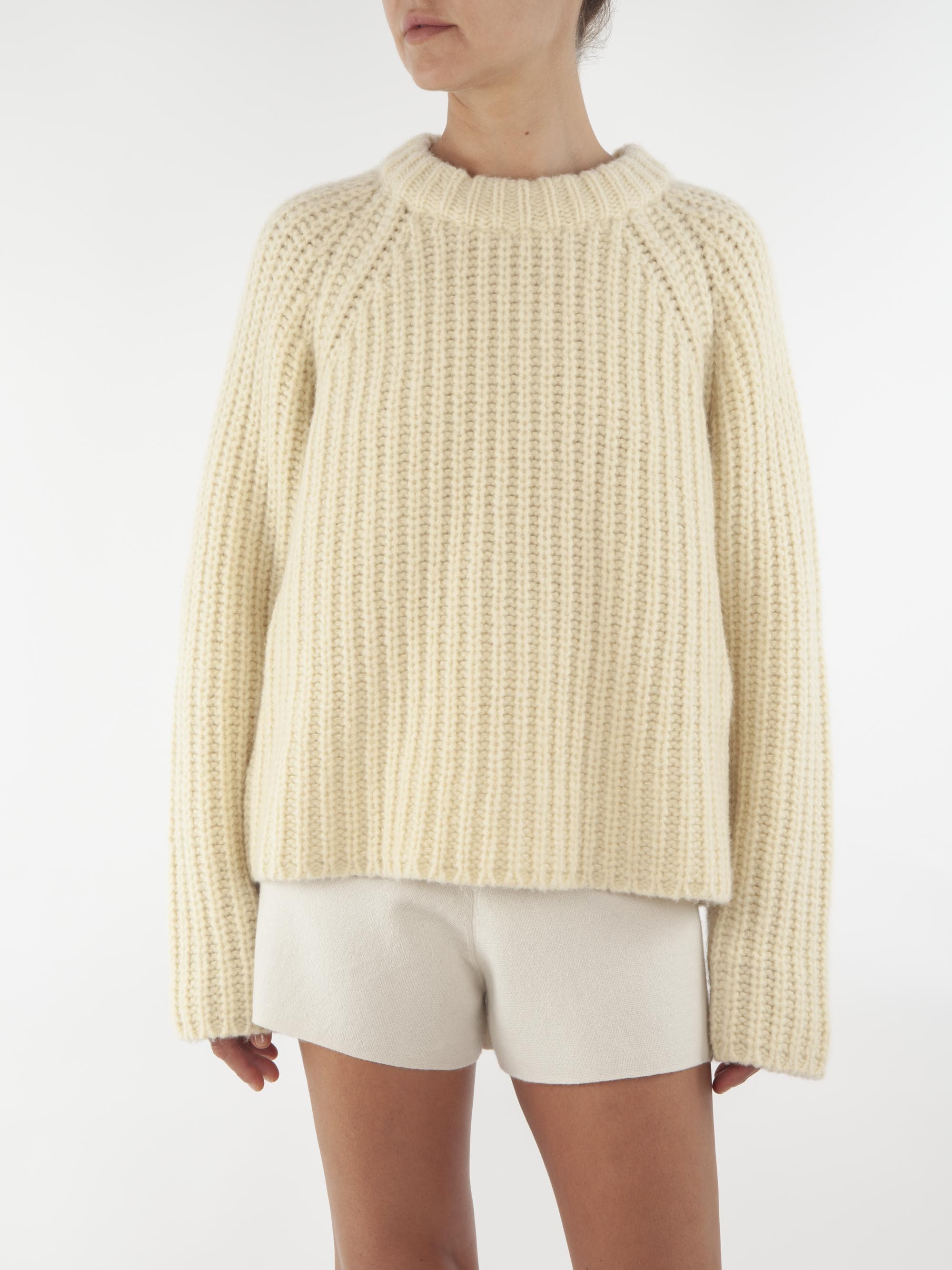 Chunky Rib Cashmere Sweater