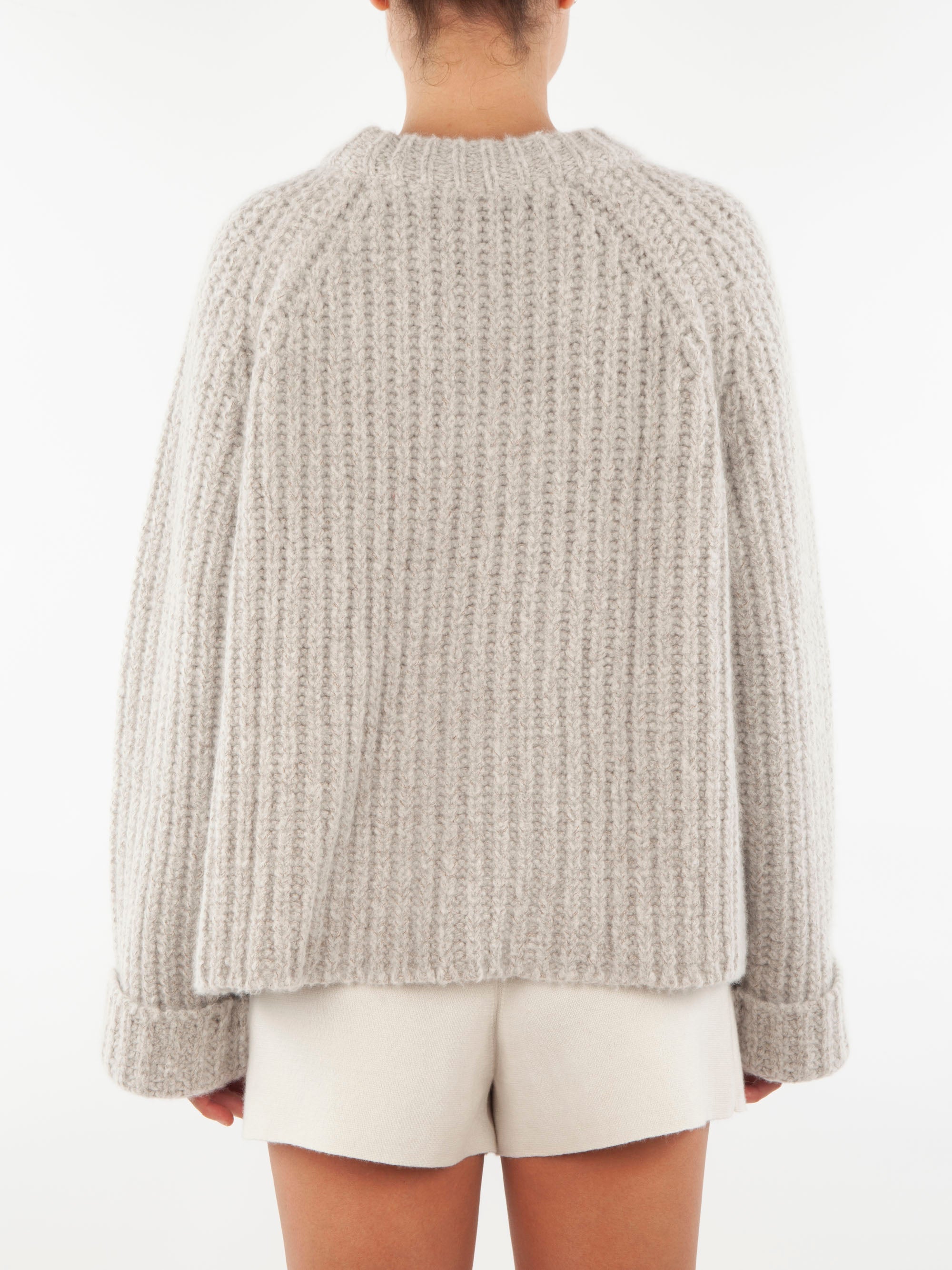 Chunky Rib Cashmere Sweater