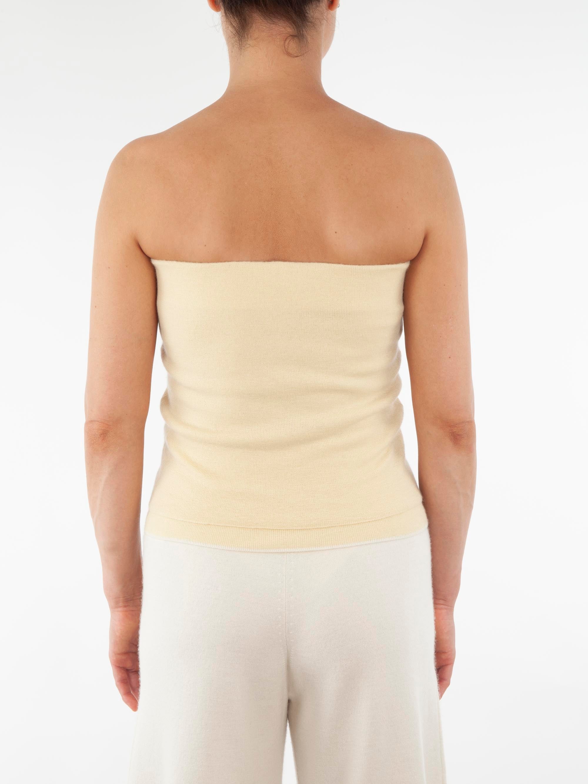 Cashmere Bandeau Top